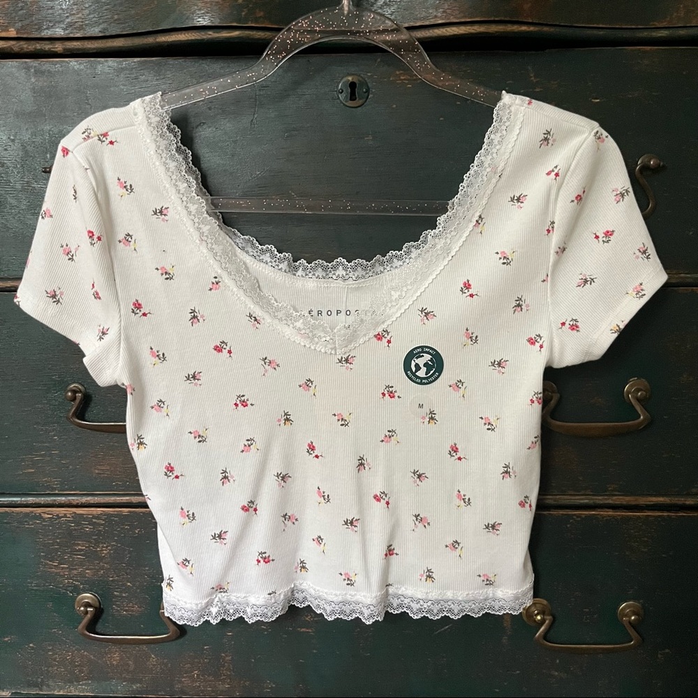 Floral Crop Top